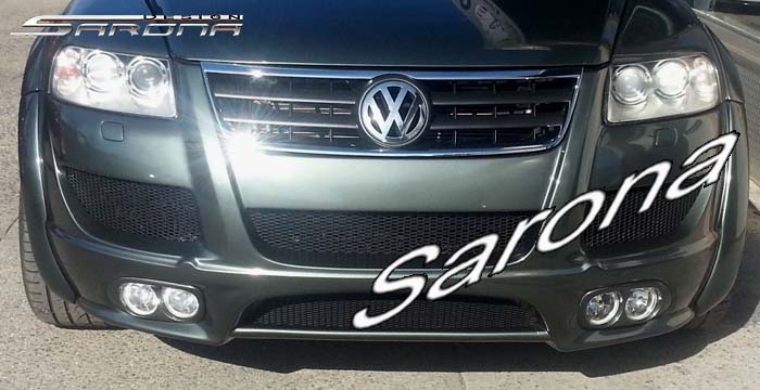 Custom VW Toureg  SUV/SAV/Crossover Front Bumper (2003 - 2007) - $1290.00 (Part #VW-012-FB)